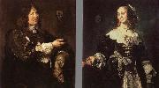 Frans Hals Stephanus Geraerdts and Isabella Coymans oil painting reproduction